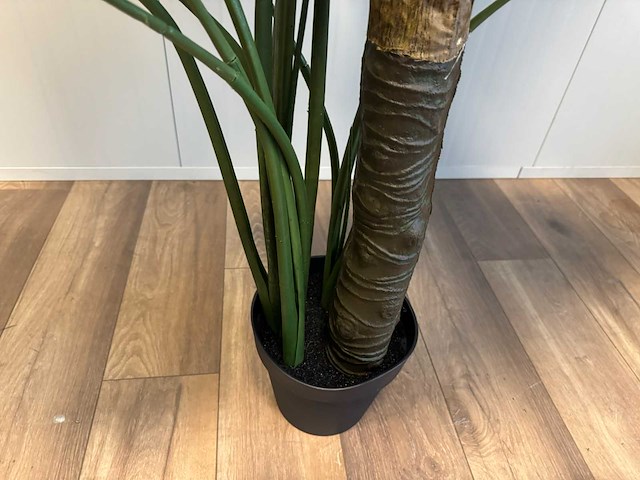 Real touch philodendron white green kunstplant (210cm hoog) - afbeelding 4 van  13