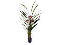 Real touch strelitzia kunstplant (160cm hoog) - afbeelding 4 van  11