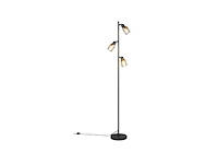 Reality cadiz vloerlamp zwart mat - afbeelding 1 van  1