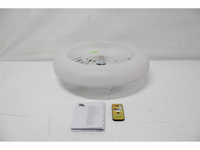 Reality leuchten led-plafondventilator met verlichting mora wit - afbeelding 5 van  5