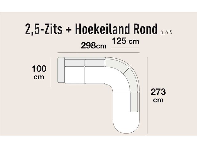 Rebellenclub claire bankstel 298x273&100cm - afbeelding 6 van  6