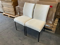 Rebellenclub eetkamerstoelen zithoogte 48cm (2x) - afbeelding 1 van  4