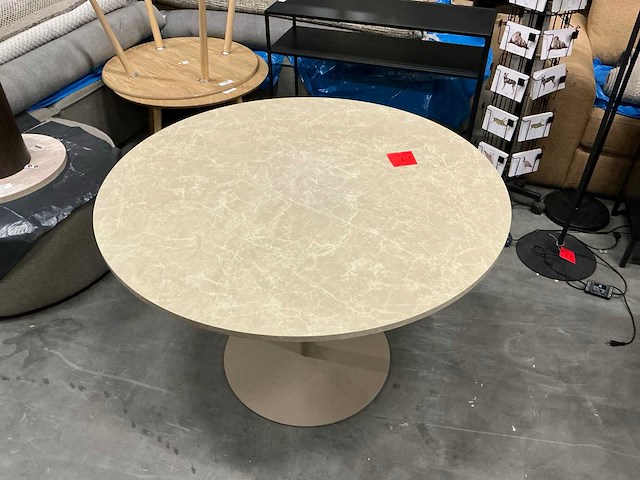 Rebellenclub eetkamertafel ø110xh72,5cm - afbeelding 2 van  5