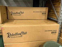 Rebellenclub junon side table travertin 120x40xh80cm - afbeelding 4 van  4