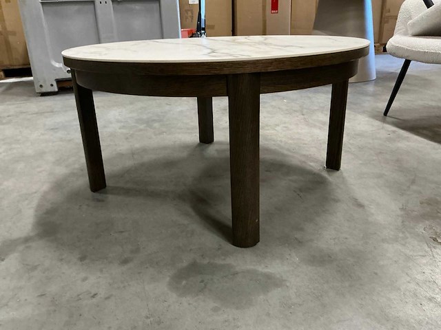 Rebellenclub leda salontafel ø80xh46cm - afbeelding 4 van  5