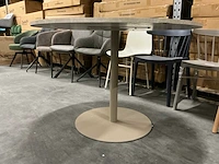 Rebellenclub lora eetkamertafel beige d110xh73cm - afbeelding 3 van  7