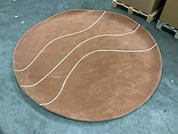 Rebellenclub vloerkleed abstract & verfijnd rond 200cm