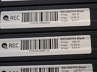 Rec twinpeak 4 zonnepaneel 360tp4 rec360tp4-black - 9 stuks - afbeelding 2 van  2