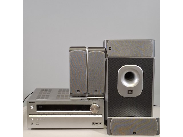Receiver en set luidsprekers, onkyo/jbl - afbeelding 1 van  24