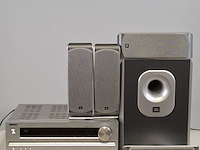 Receiver en set luidsprekers, onkyo/jbl
