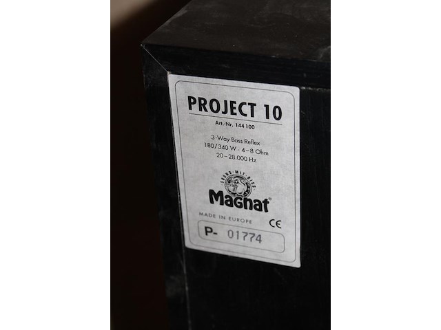 Receiver jvc rx-416v met twee speakers magnat. - afbeelding 5 van  5