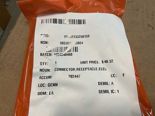 Receptacle connector - afbeelding 2 van  4