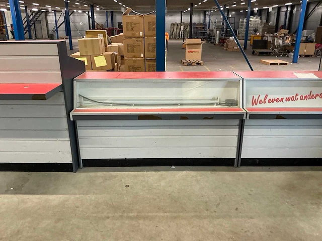 Receptie- en baliemeubel 114x462x141 cm - afbeelding 7 van  12