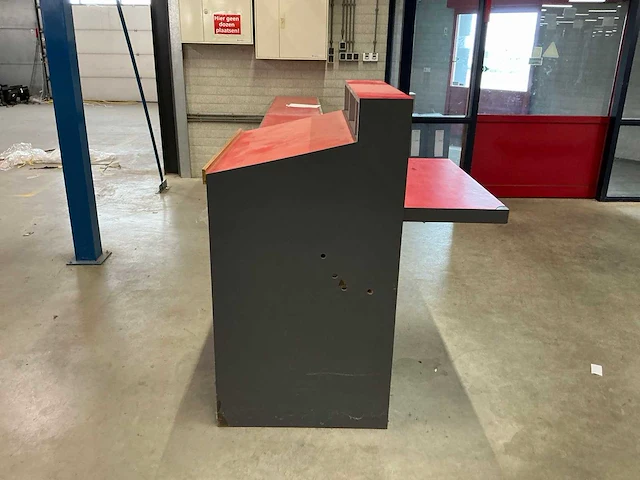 Receptie- en baliemeubel 114x462x141 cm - afbeelding 10 van  12