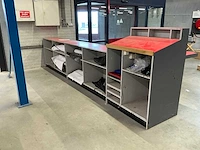 Receptie- en baliemeubel 114x462x141 cm - afbeelding 11 van  12