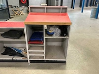 Receptie- en baliemeubel 114x462x141 cm - afbeelding 12 van  12