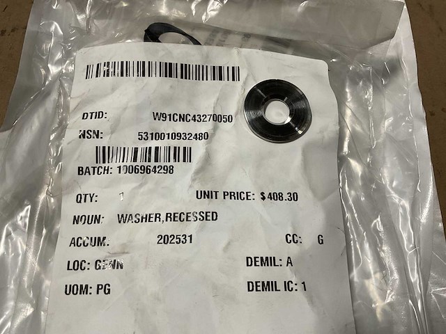 Recessed washer (25x) - afbeelding 4 van  4