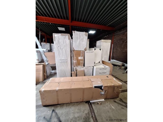 Rechte moderne keuken - 380x300cm - nieuw in doos - afbeelding 2 van  2