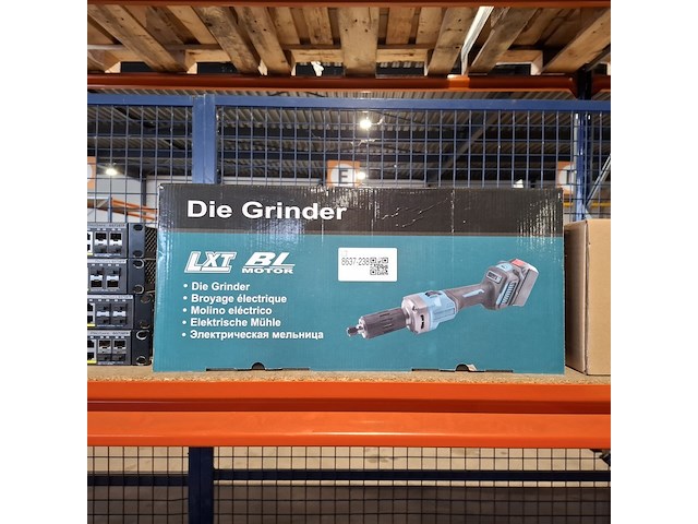 Rechte slijpmachine, blauw - afbeelding 2 van  10