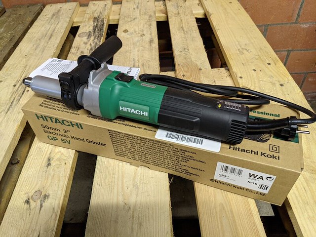 Rechte slijpmachine hitachi, gp5v - afbeelding 1 van  3