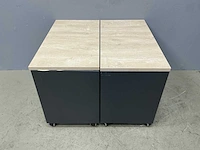 Rechthoek ladenkast 76x42,5x56 cm (2x) - afbeelding 2 van  11