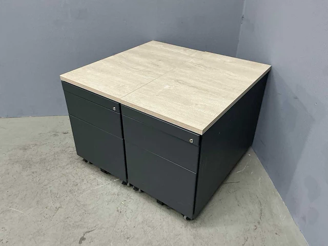 Rechthoek ladenkast 76x42,5x56 cm (2x) - afbeelding 1 van  11