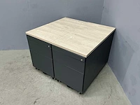 Rechthoek ladenkast 76x42,5x56 cm (2x)