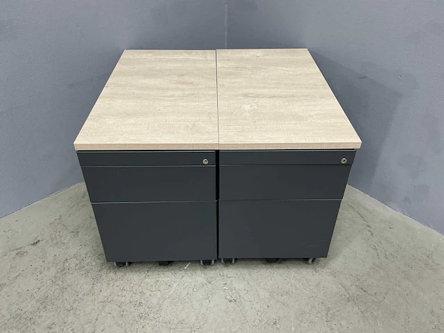 Rechthoek ladenkast 76x42,5x56 cm (2x) - afbeelding 4 van  11