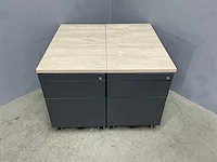 Rechthoek ladenkast 76x42,5x56 cm (2x) - afbeelding 4 van  11