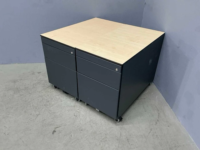 Rechthoek ladenkast 80x42x60 cm (2x) - afbeelding 1 van  12