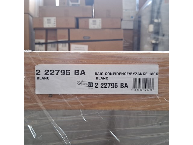 Rechthoekig bad, allibert, confidence, wit - afbeelding 3 van  3