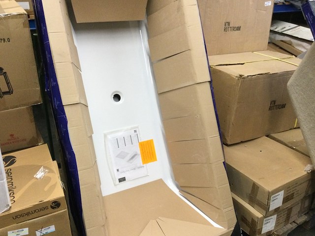 Rechthoekig bad duo 170x75 cm, villeroy & boch, newo, wit alpine - afbeelding 2 van  4