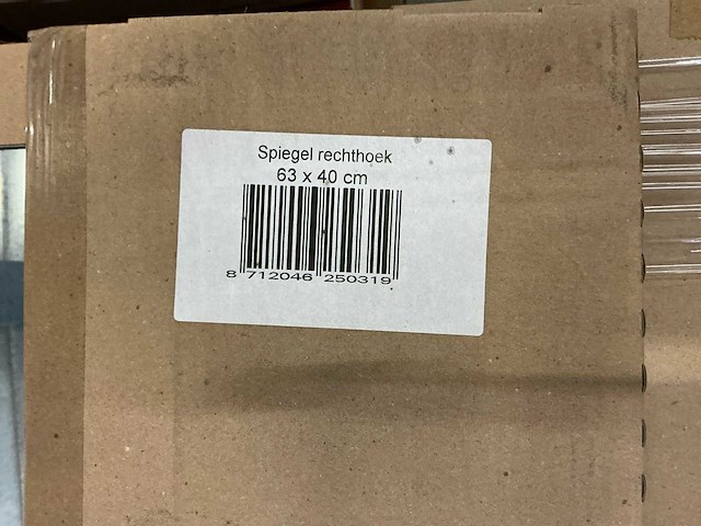 Rechthoekige 63x40cm spiegel (60x) - afbeelding 3 van  3