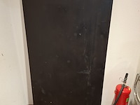 Rechthoekige eetkamertafel zwart - afbeelding 1 van  4