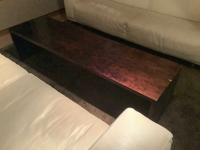 Rechthoekige salontafel - coffee table (2x) - afbeelding 3 van  3