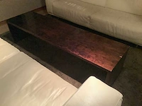 Rechthoekige salontafel - coffee table (2x) - afbeelding 3 van  3