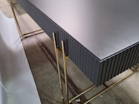 Rechthoekige tafel - ca. 220x99x88 cm - afbeelding 3 van  5