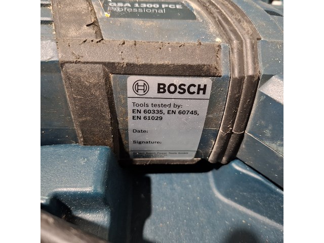 Reciprozaag 230v, bosch, gsa 1300 pce, 2015 - afbeelding 4 van  4