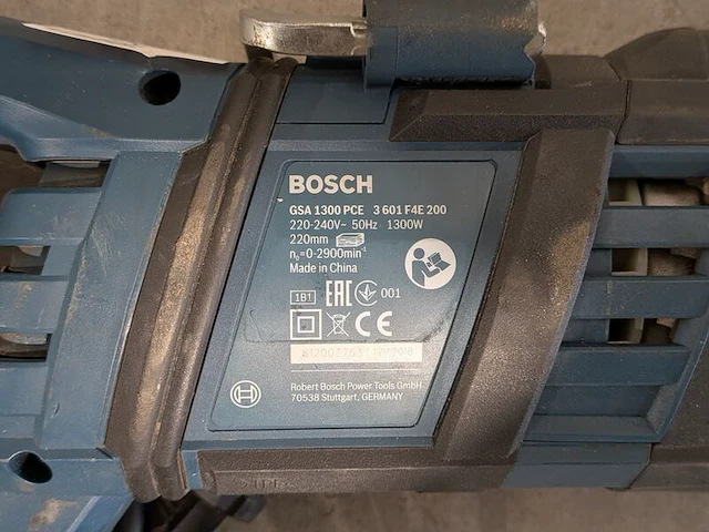 Reciprozaag 230v bosch, gsa 1300 pce, bouwjaar 2019 - afbeelding 5 van  5