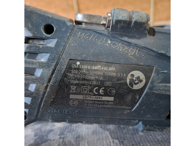 Reciprozaag bosch, gsa1100e - afbeelding 4 van  5
