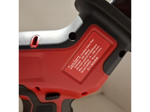 Reciprozaag brushless, rood - afbeelding 4 van  7