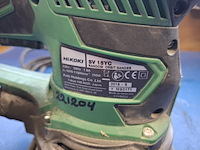 Reciprozaag en excentrische schuurmachine hitachi/hikoki, cr13v en sv15yc - afbeelding 4 van  7