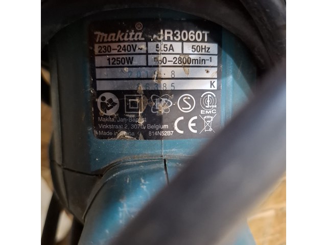 Reciprozaag makita, jr3060t, bouwjaar 2019 - afbeelding 6 van  7