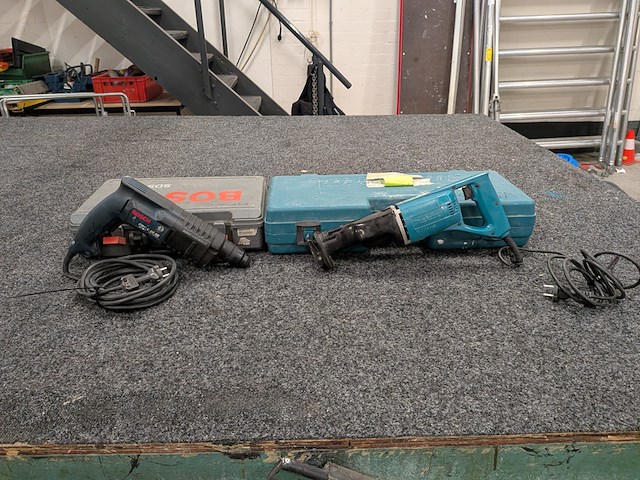 Reciprozaag met boorhamer makita / bosch - afbeelding 1 van  12