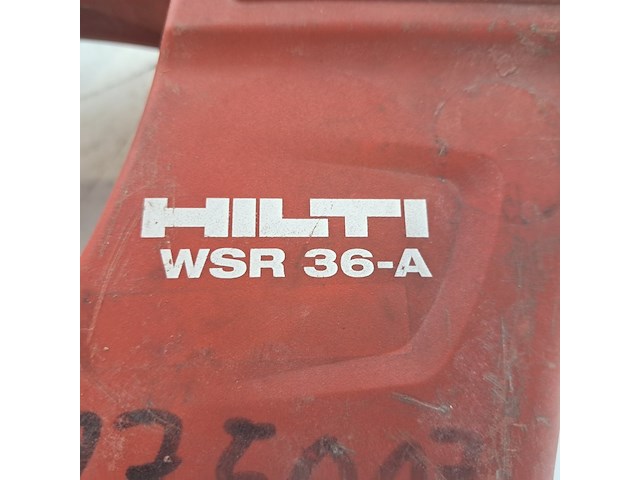 Reciprozaagmachine, accu 36v hilti, wsr 36-a, bouwjaar 2014 - afbeelding 18 van  22