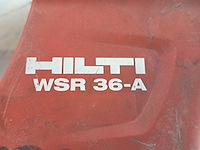 Reciprozaagmachine, accu 36v hilti, wsr 36-a, bouwjaar 2014 - afbeelding 18 van  22