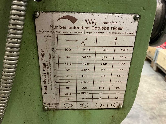 Reckermann kombi 1000 universele freesmachine - afbeelding 3 van  13