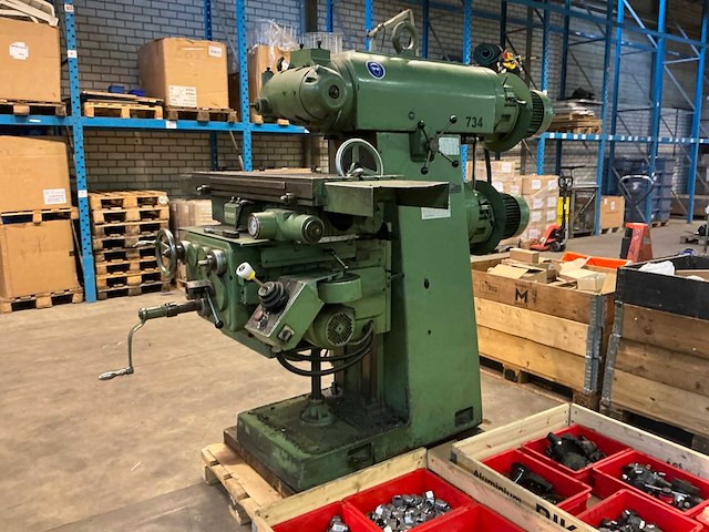 Reckermann kombi 1000 universele freesmachine - afbeelding 12 van  13