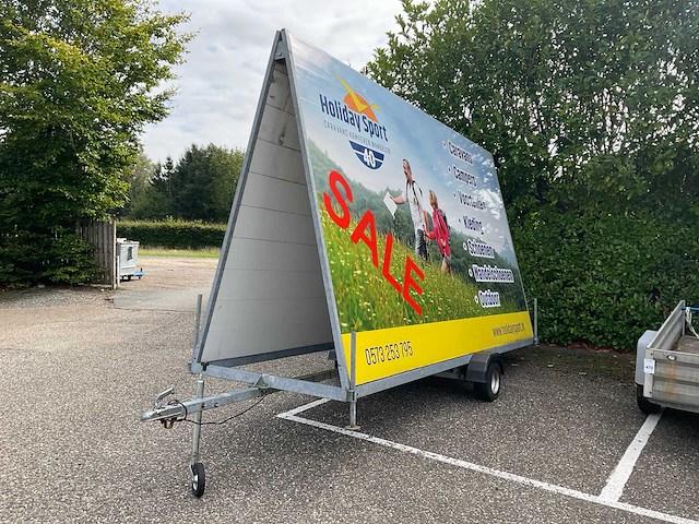 Reclame aanhangwagen - afbeelding 1 van  10
