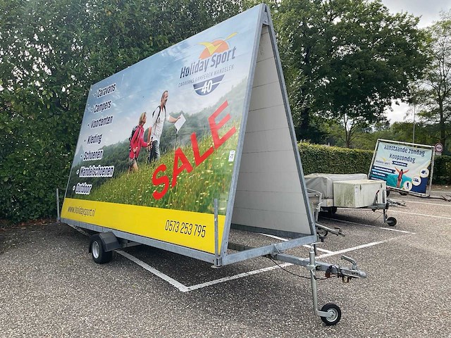 Reclame aanhangwagen - afbeelding 3 van  10